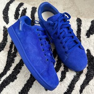 Men’s blue Orion suede RAF SIMONS sneaker